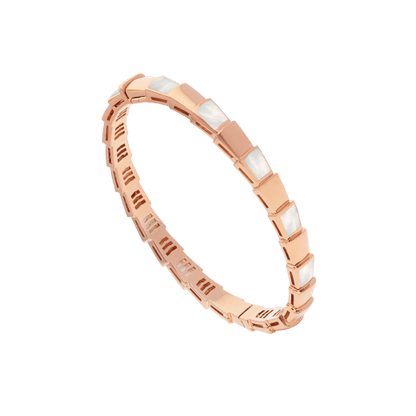 [Glow Muse]SERPENTI BRACELET PINK GOLD MOP