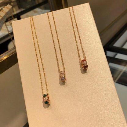 [Glow Muse]SERPENTI PEDANT DIAMOND NECKLACE