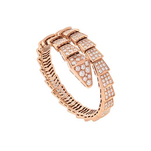 [Glow Muse]SERPENTI BRACELET 8MM PINK GOLD DIAMOND
