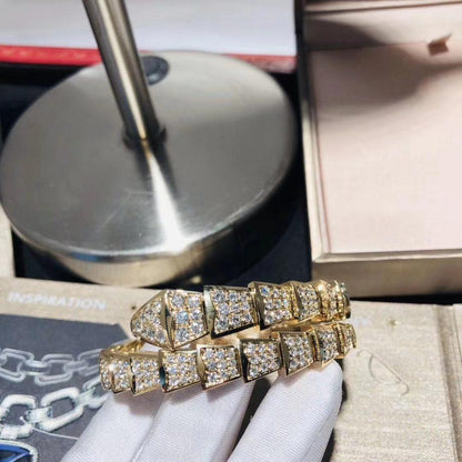 [Glow Muse]SERPENTI BRACELET 8MM GOLD DIAMOND