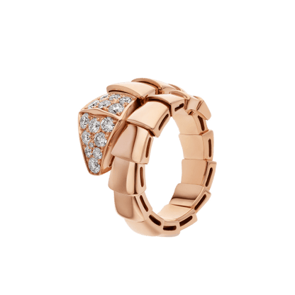 [Glow Muse]SERPENTI RING PINK GOLD DIAMOND