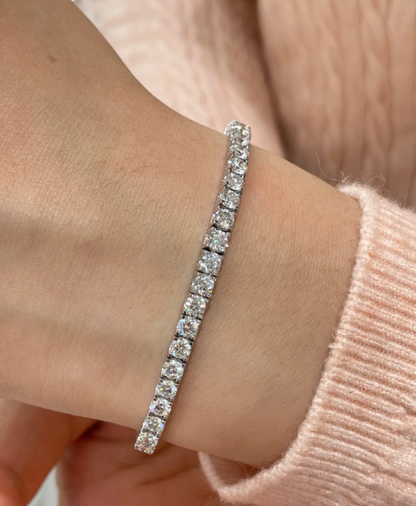 [Glow Muse]  CLASSIC BASEBALL BRACELAT, 52 DIAMOND