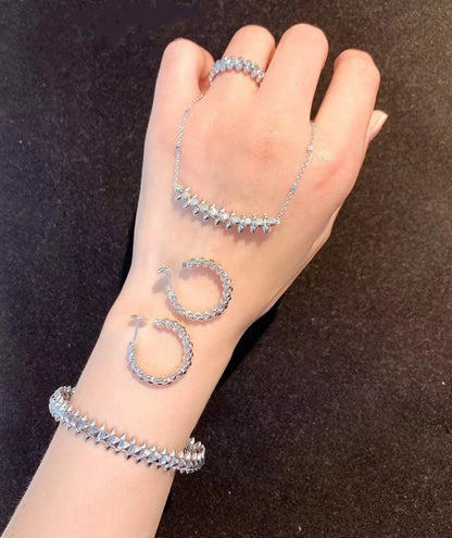 [Glow Muse]CLASH SILVER BRACELET