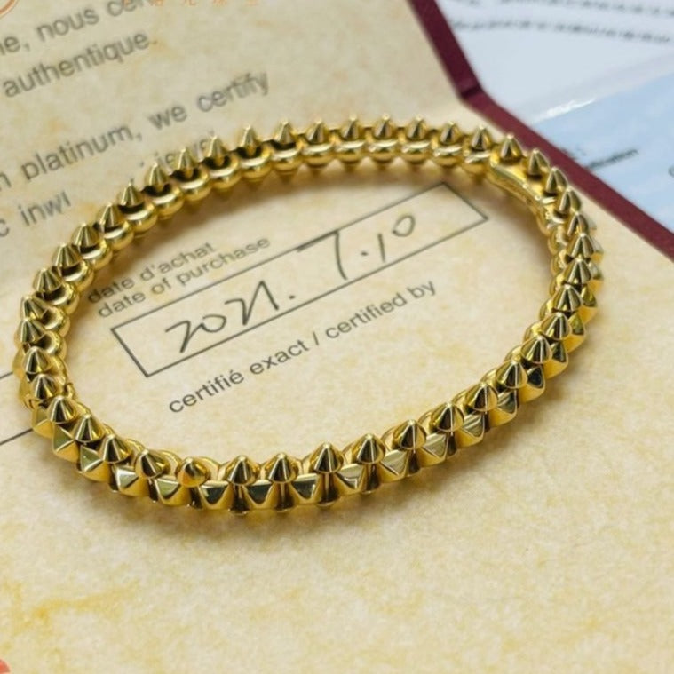 [Glow Muse]CLASH GOLD BRACELET