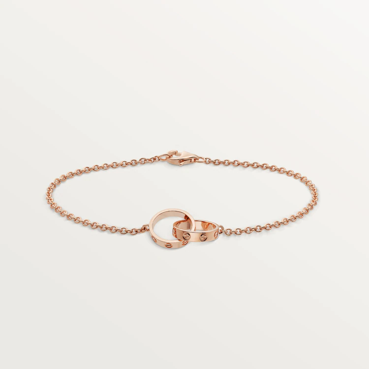 [Glow Muse]LOVE BRACELET DOUBLE RING