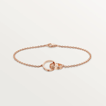 [Glow Muse]LOVE BRACELET DOUBLE RING