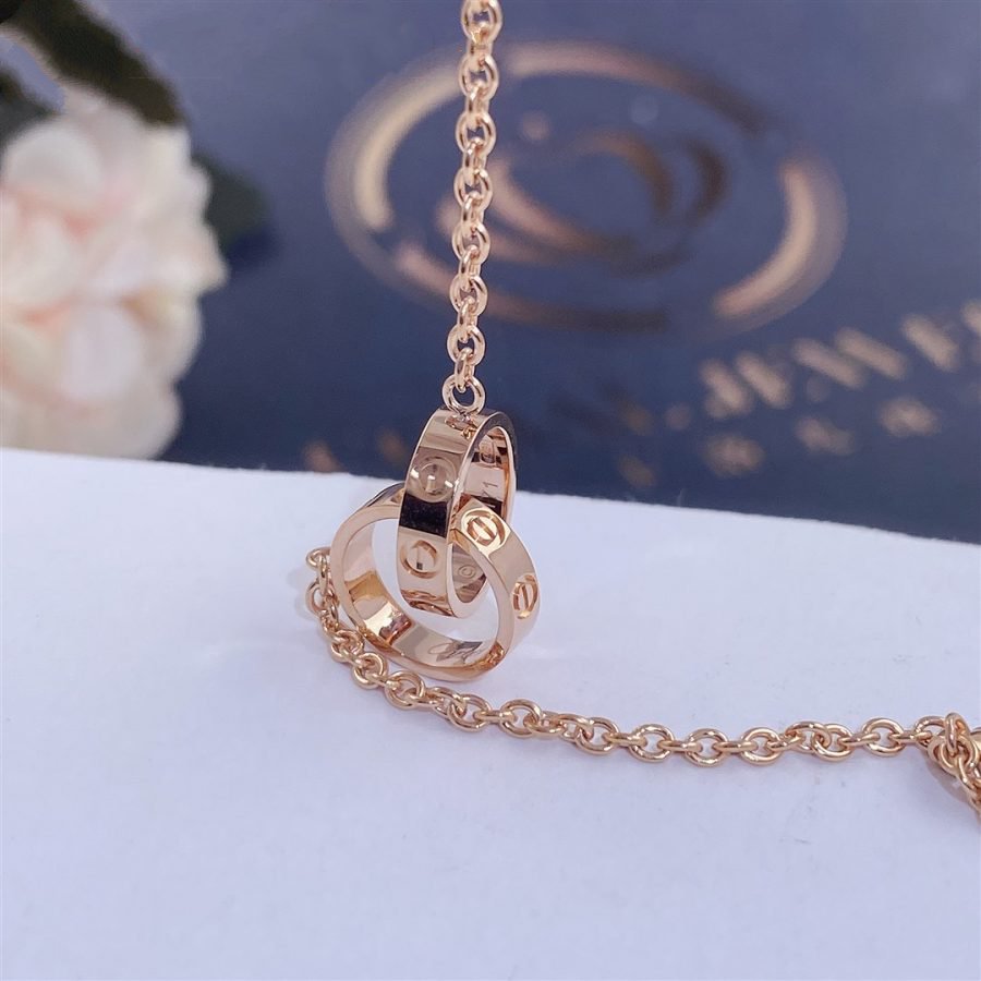 [Glow Muse]LOVE BRACELET DOUBLE RING