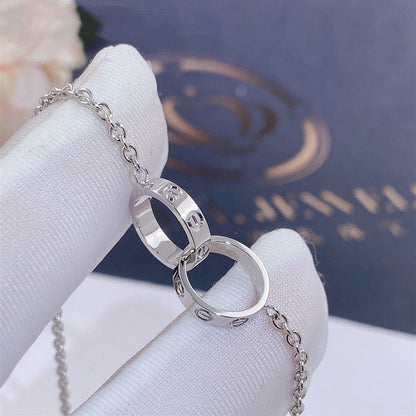 [Glow Muse]LOVE BRACELET DOUBLE RING