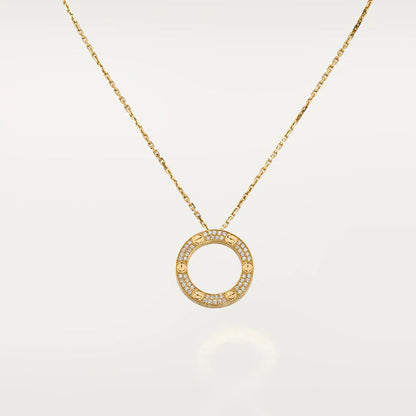 [Glow Muse]LOVE NECKLACE ADJUSTABLE ROSE GOLD