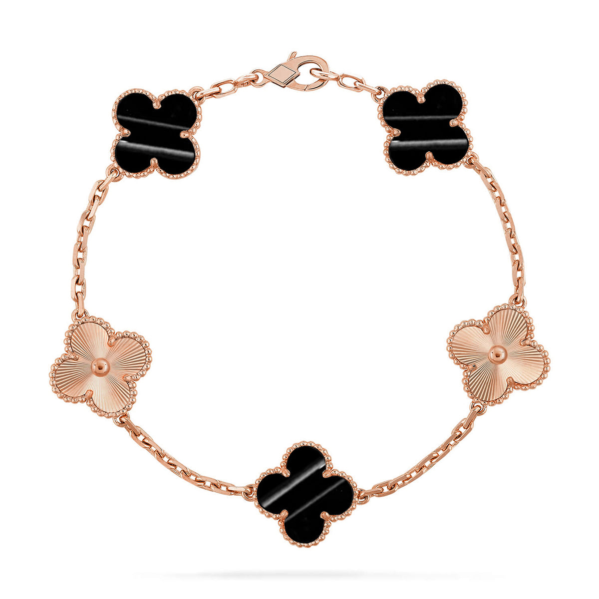 [⭐Glow Muse] CLOVER 5 MOTIF PULSAR STONE BRACELET COLLECTION