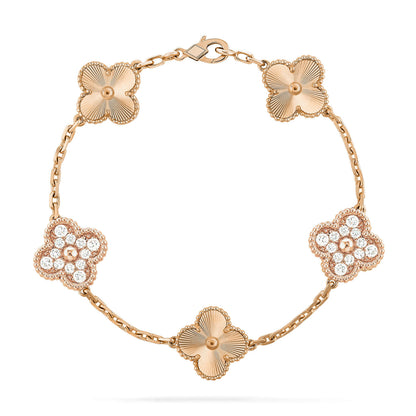 [Glow Muse] CLOVER 5 MOTIF LASER BRACELET COLLECTION