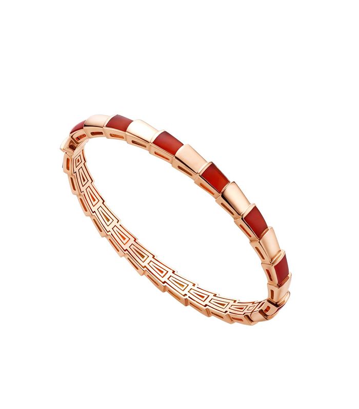 [Glow Muse]SERPENTI BRACELET PINK GOLD RUBELLITE