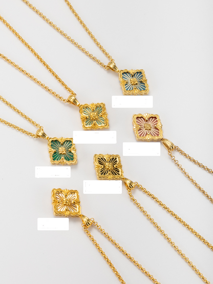 [⭐Glow Muse] B.C.L SMALL SIZE  ENAMEL NECKLACE（Various colors)