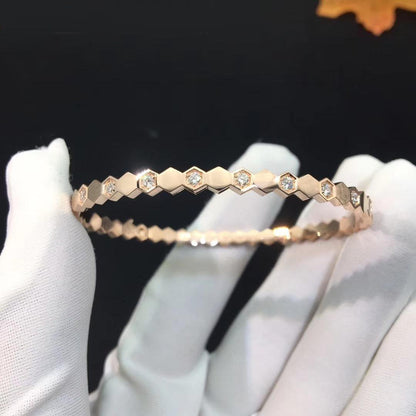 [Glow Muse]BEE LOVE SILVER DIAMOND BRACELET
