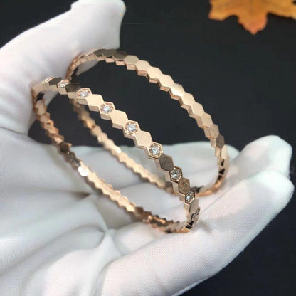 [Glow Muse]BEE LOVE SILVER DIAMOND BRACELET