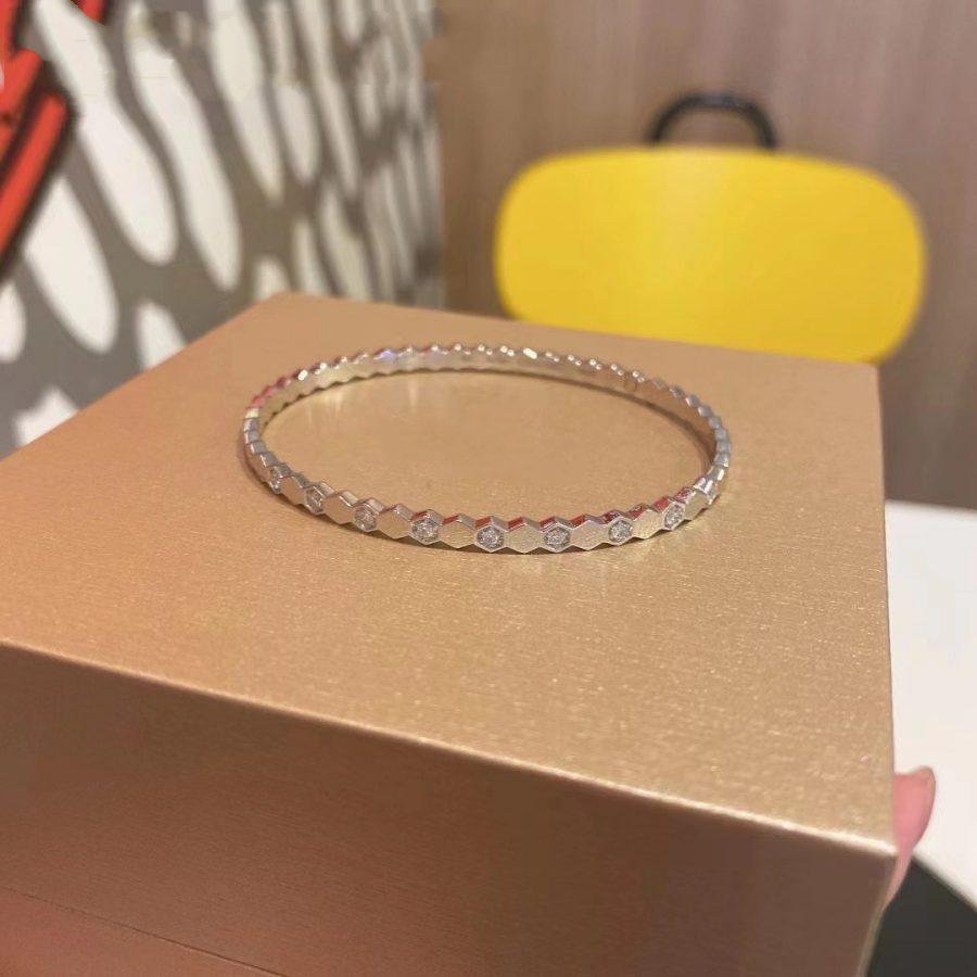 [Glow Muse]BEE LOVE SILVER DIAMOND BRACELET