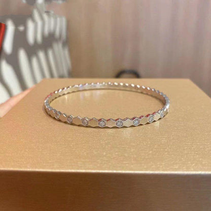 [Glow Muse]BEE LOVE SILVER DIAMOND BRACELET