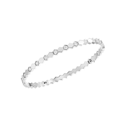 [Glow Muse]BEE LOVE SILVER DIAMOND BRACELET