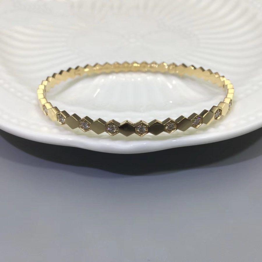[Glow Muse]BEE LOVE GOLD DIAMOND BRACELET