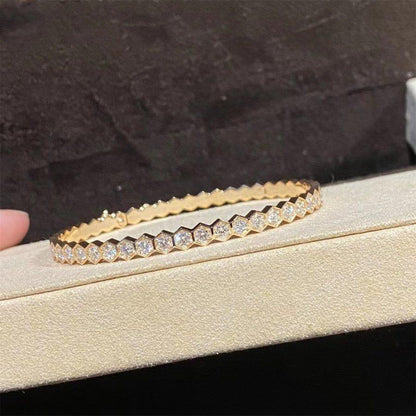 [Glow Muse]BEE LOVE GOLD BRACELET FULL DIAMOND