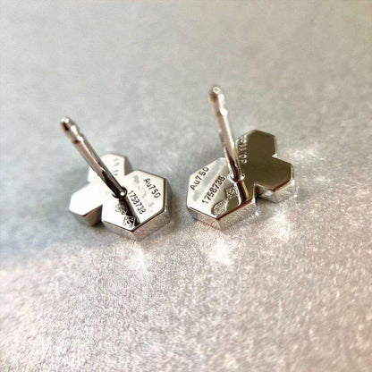 [Glow Muse]BEE LOVE SILVER DIAMOND EARRINGS