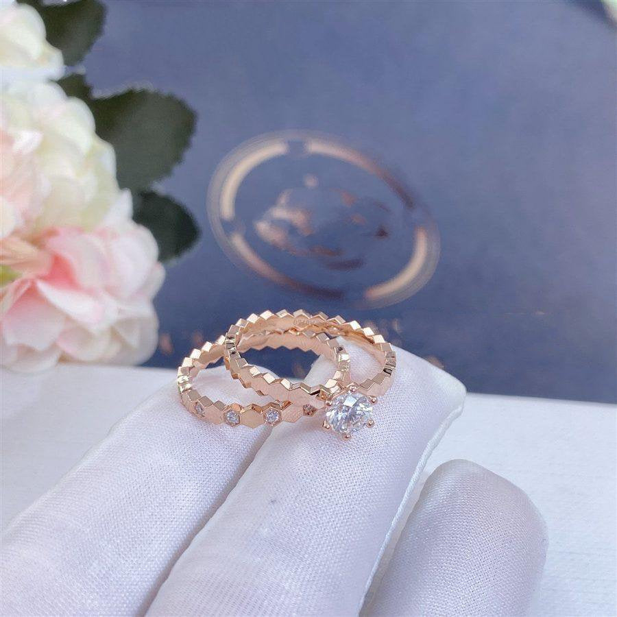 [Glow Muse]BEE LOVE RING PINK GOLD DIAMOND