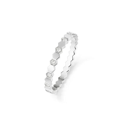 [Glow Muse]BEE LOVE RING SILVER DIAMOND