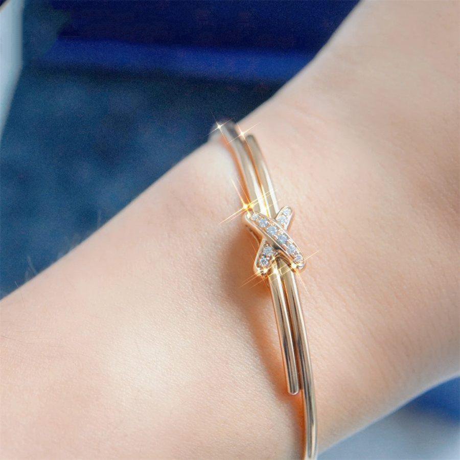 [Glow Muse]JEUX DE BRACELET PINK GOLD DIAMONDS