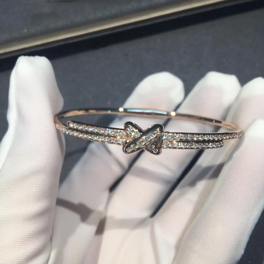 [Glow Muse]JEUX DE BRACELET DIAMONDS PINK GOLD
