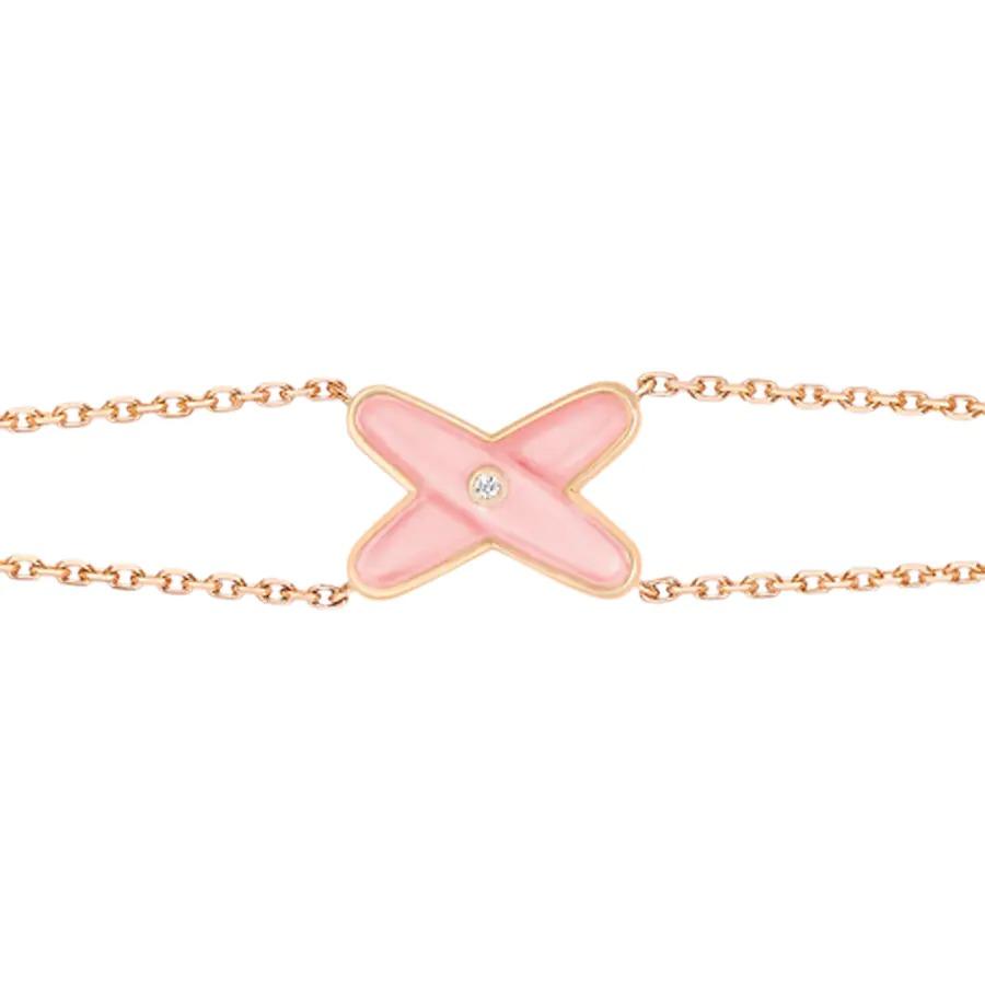 [Glow Muse]JEUX BRACELET PINK MOP PINK GOLD 1 DIAMOND