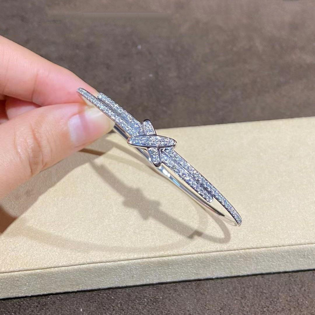 [Glow Muse]JEUX DE BRACELET DIAMONDS SILVER