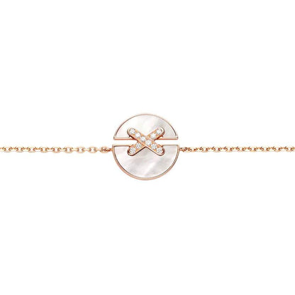 [Glow Muse]JEUX DE BRACELET MOP PINK GOLD DIAMONDS