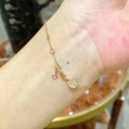 [Glow Muse]JEUX DE BRACELET MOP PINK GOLD DIAMONDS