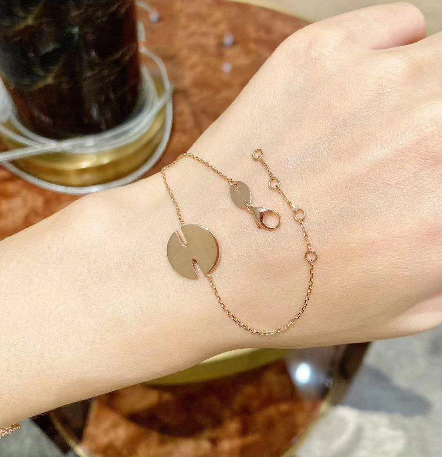 [Glow Muse]JEUX DE BRACELET MOP PINK GOLD DIAMONDS