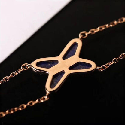 [Glow Muse]Hollow Design Four-Leaf Clover Flower Shape Ring