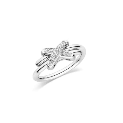 [Glow Muse]JEUX DE SILVER DIAMOND RING