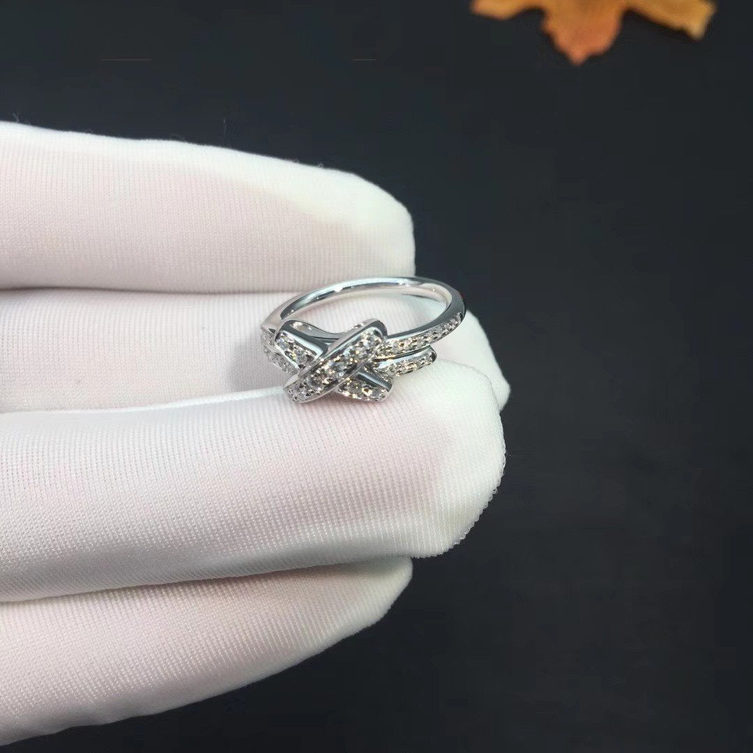 [Glow Muse]JEUX DE SILVER DIAMOND RING
