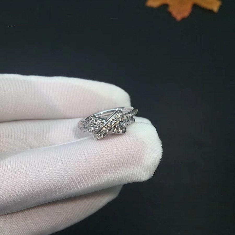 [Glow Muse]JEUX DE SILVER DIAMOND RING