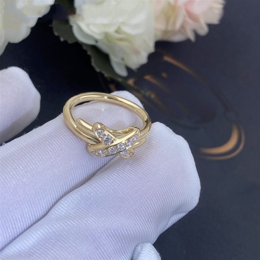 [Glow Muse]JEUX DE GOLD DIAMOND RING