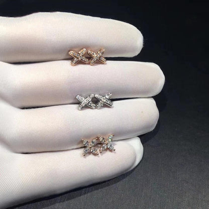 [Glow Muse]JEUX DE DIAMOND EARRINGS