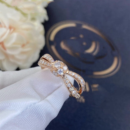 [Glow Muse]LIENS PINK GOLD DIAMOND RING