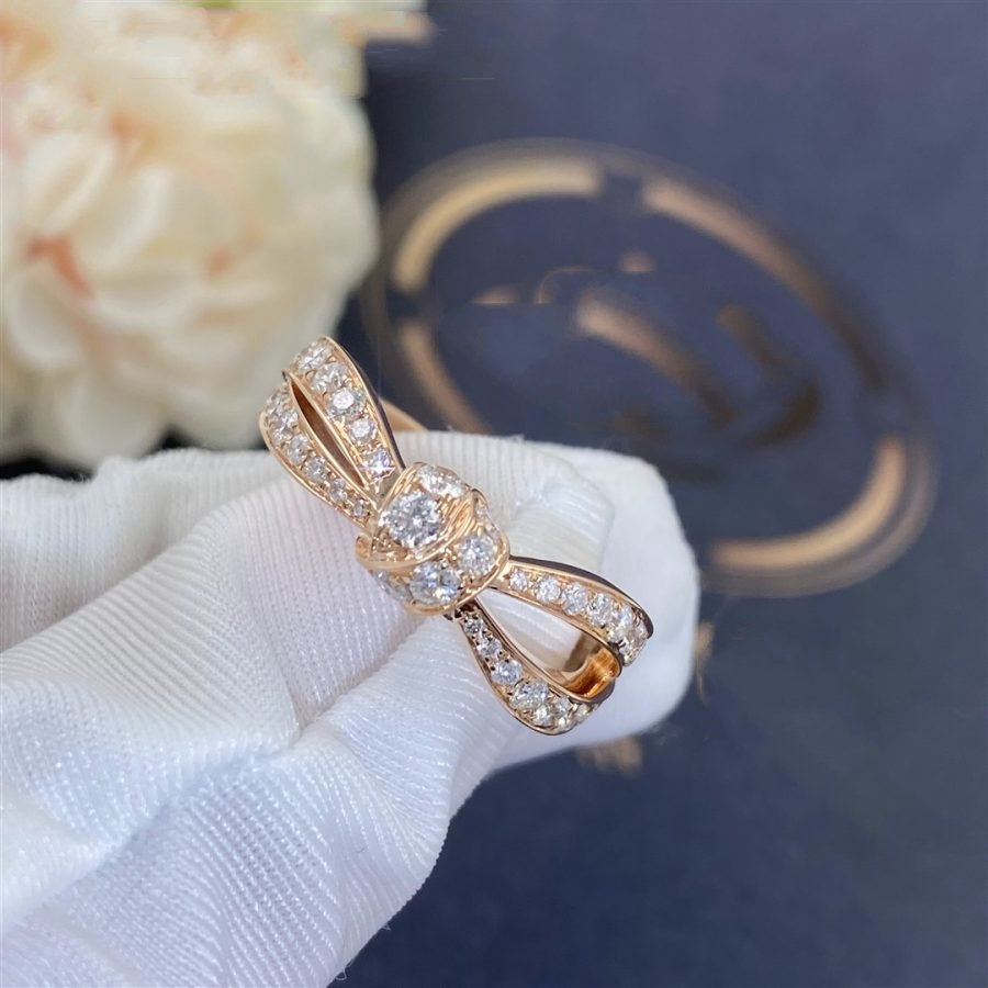 [Glow Muse]LIENS PINK GOLD DIAMOND RING