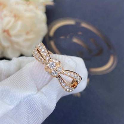 [Glow Muse]LIENS PINK GOLD DIAMOND RING