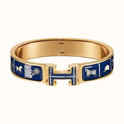 [Glow Muse]H COUVERTURES DARK BLUE BRACELET