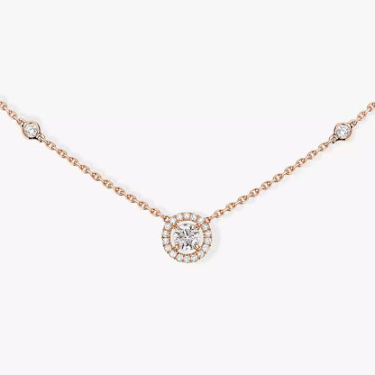[Glow Muse]Diamond Necklace 0,20ct Brilliant Shape Joy