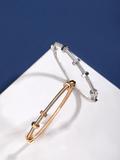 [Glow Muse jewelrys]CT THREADED BRACELET