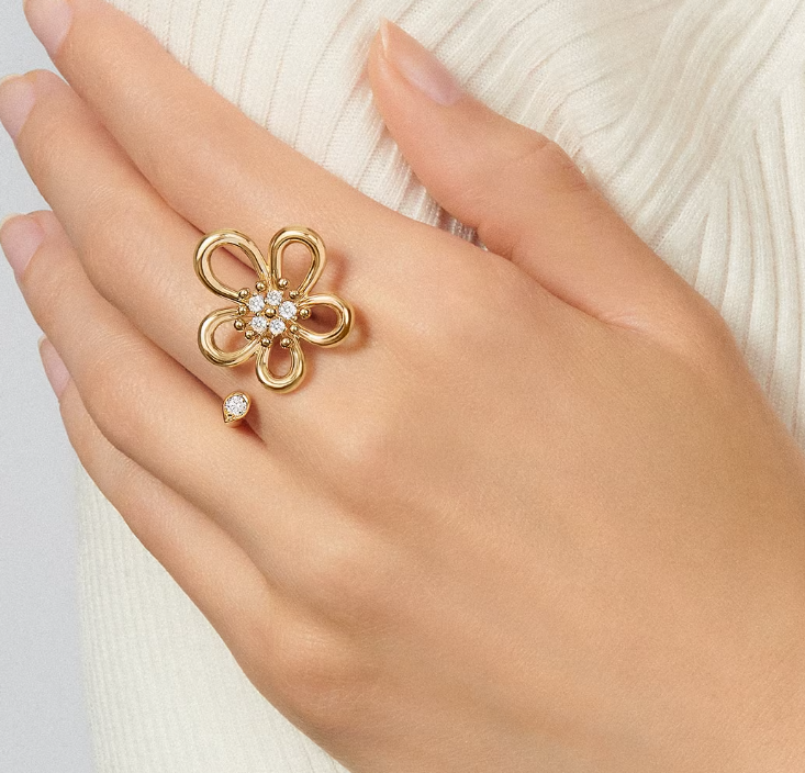 [⭐Glow Muse]Flowerlace Between the Finger