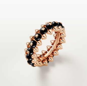 [⭐Glow Muse]CLASH ELEGANT ROSE GOLD RING FEATURING NATURAL AGATE
