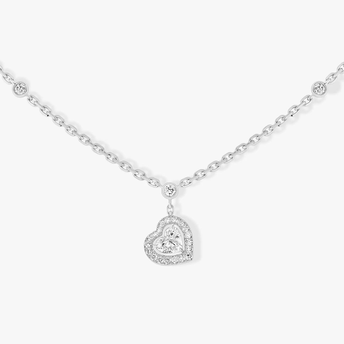 [Glow Muse]JOY HEART DIAMOND NECKLACE