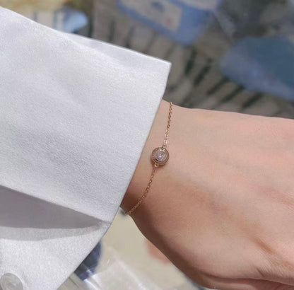 [Glow Muse jewelrys]CT New Single Diamond Bracelet